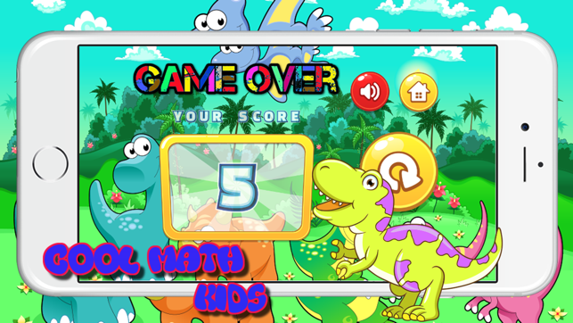 幼儿园园长培训 教數學 学加减 -  Dinosaur Games Kids(圖3)-速報App