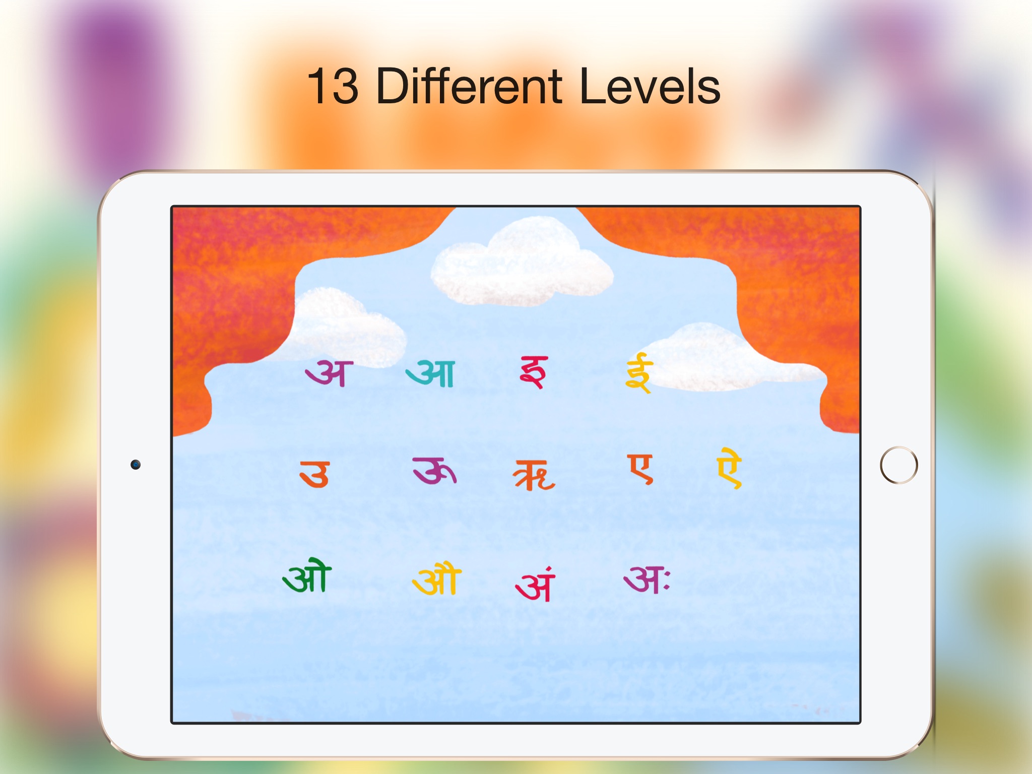 Happy Taps Hindi: Kids learn Alphabet - Easy & Fun screenshot 2