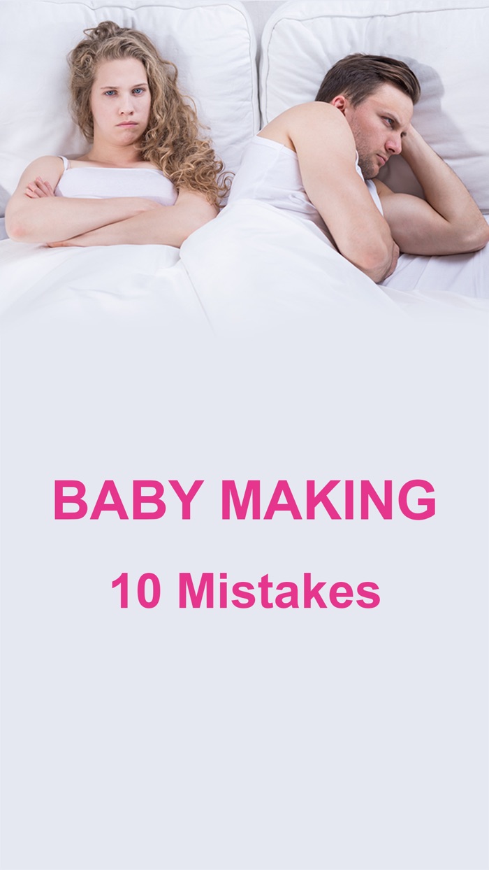 Baby Maker Mistakes When Trying To Get Pregnant