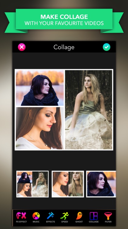 Video Ghost-Horror Film Mirror Collage Maker screenshot-4