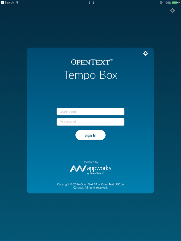 Screenshot #4 pour OpenText Tempo Box 16