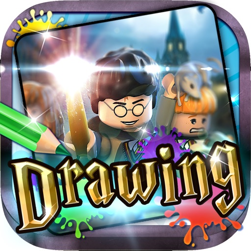 Drawing Desk Coloring Book “for Lego Harry Potter” icon