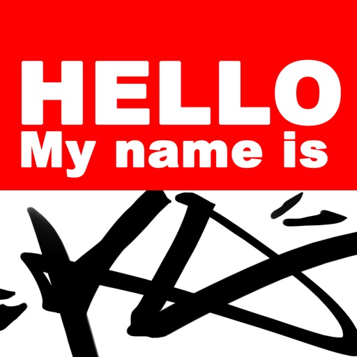 Graffiti Sticker Hello My Name Is For Pc Windows 7 8 10 11