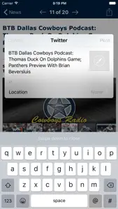 Football News - Dallas Cowboys screenshot #4 for iPhone