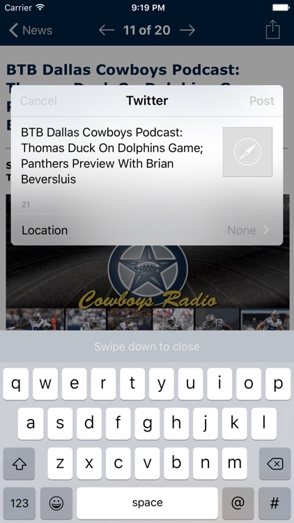 Football News - Dallas Cowboys screenshot-3