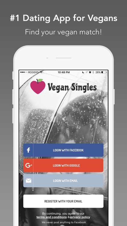 Vegan Singles - The Vegan Dating App