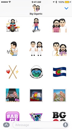 Big Gigantic ™ by Moji Stickers screenshot 2