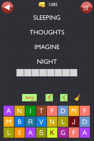 4 Clues Pro - What's the right word puzzle screenshot 2