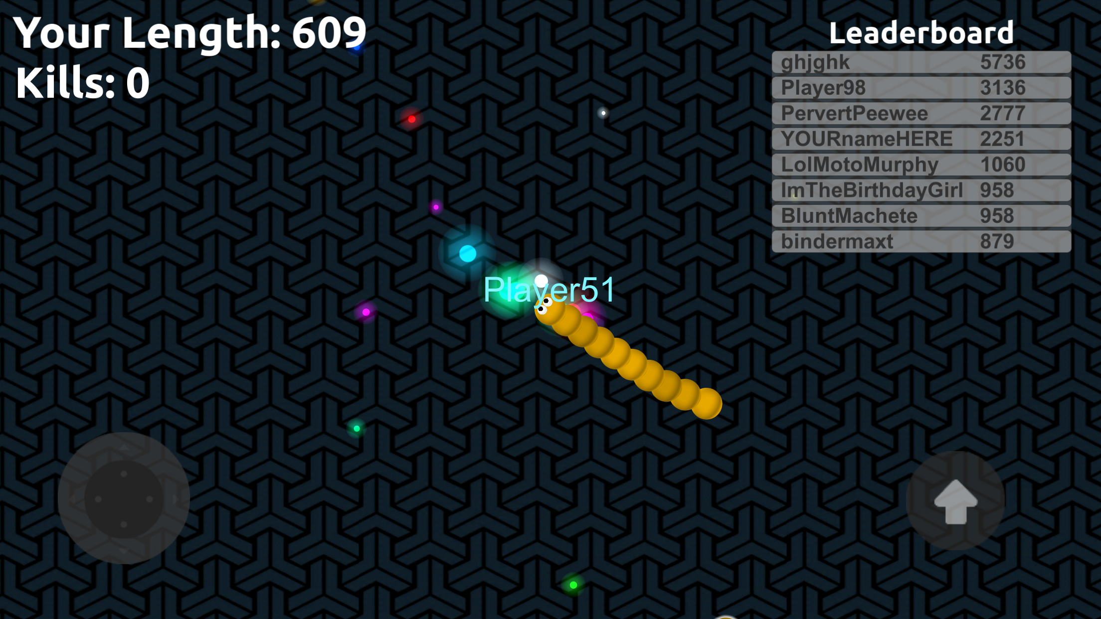 Snake Eat Color Dots screenshot 4