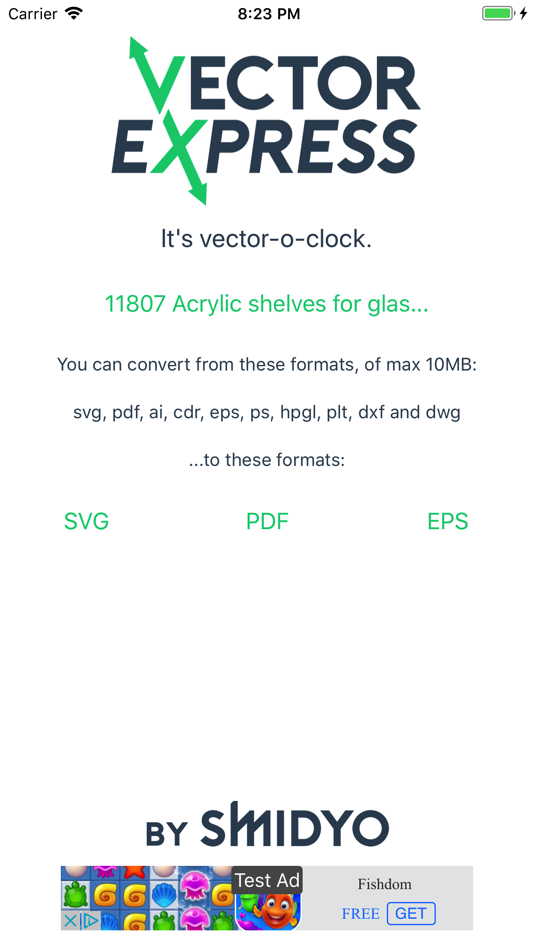 #2. Vector Express (iOS) Oleh: Smidyo Ab
