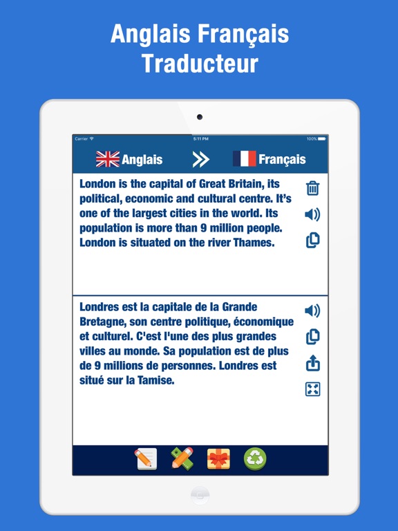 Screenshot #4 pour Traduction Anglais Français et Dictionnaire
