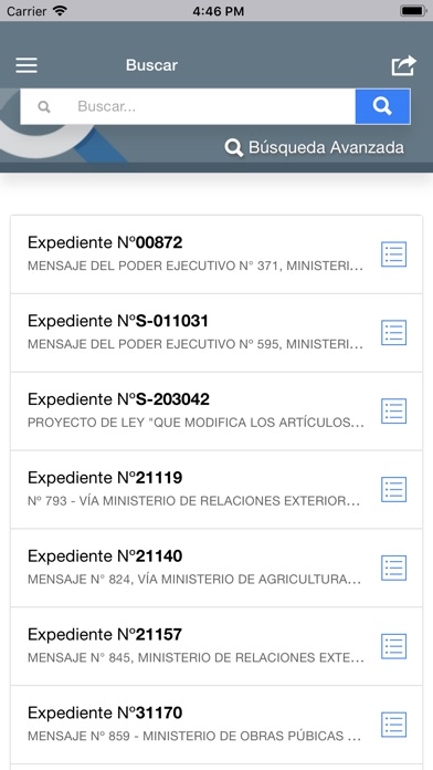 Legislativo PY screenshot 2