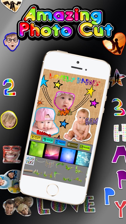 Photo Cut and Doodle Stamps