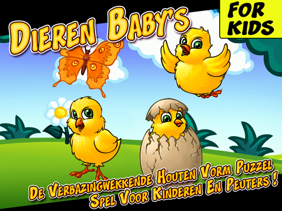 Dieren Baby's - Voor Kinderen iPad app afbeelding 1