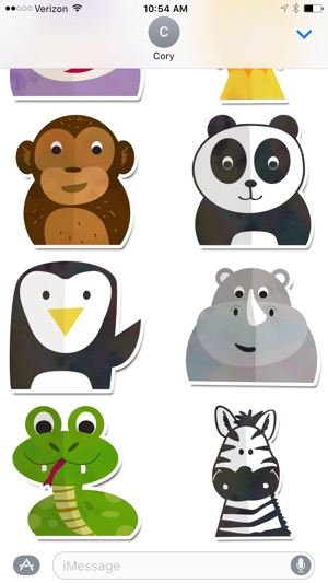 Zoo Animals Sticker Pack(圖2)-速報App