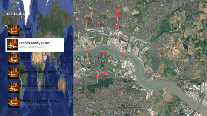 Screenshot #3 pour NearBy Map Finder