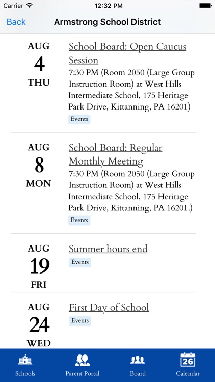 Armstrong School District