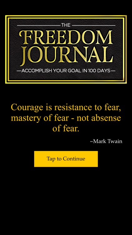 The Freedom Journal | Set and Accomplish Your #1 Goal in 100-days