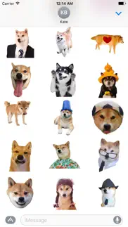 How to cancel & delete doge memes faces - stickers meme pack for imessage 1