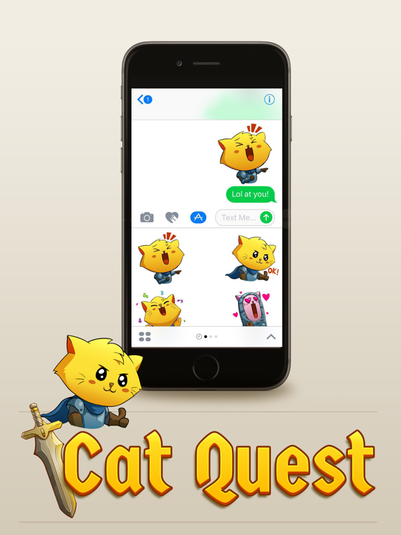 Screenshot #6 pour Cat Quest Stickers