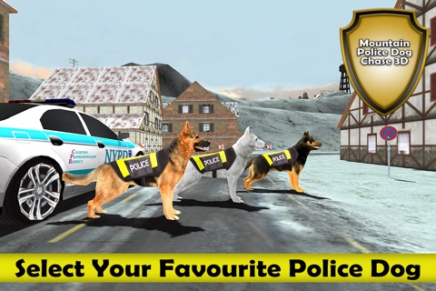 Mountain Police Dog Chase Criminal 3D screenshot 4