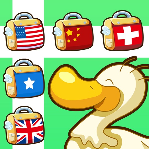 Learn Flag Train ( Chinese-English bilingual education, The Yellow Duck Early Learning Series) icon