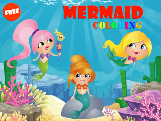 Screenshot #4 pour Sea Sirène Coloriage Livre L'Art Jeux Mermaid 1