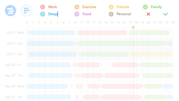 24H - Hours Tracker for Work, Sleep Cycle Analysis screenshot-4