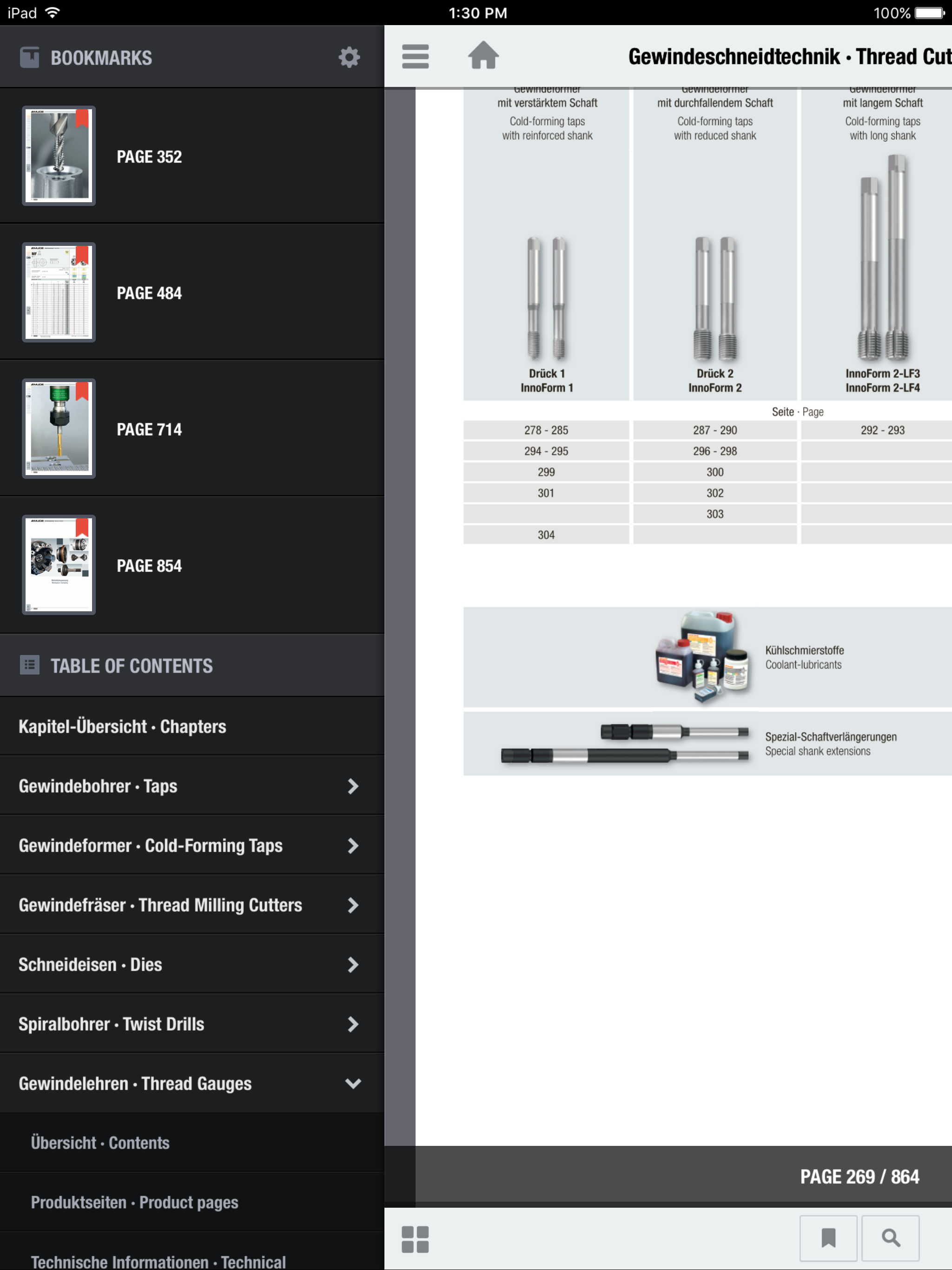 EF Catalogues · Kataloge
