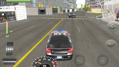 Screenshot #1 pour Mad Cop 3 Free - Police Car Chase Smash