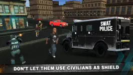 Game screenshot Полиция против терроризма Спецназ Shooter в городе hack