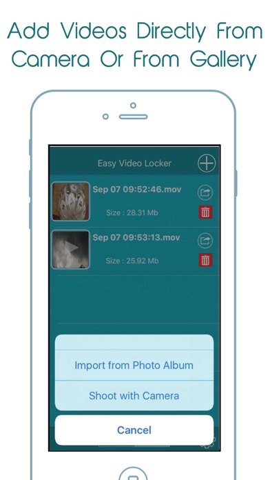 Easy Video Locker - Secure and Lock Your Personal and Private Videos With Password screenshot 3