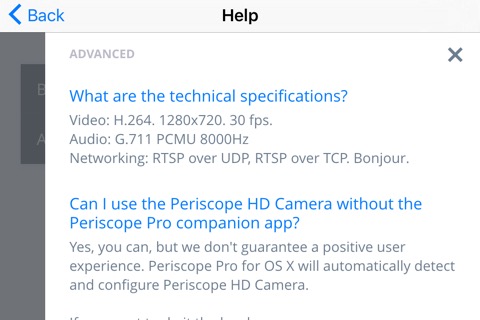 Periscope HD - H.264 RTSP Camのおすすめ画像2