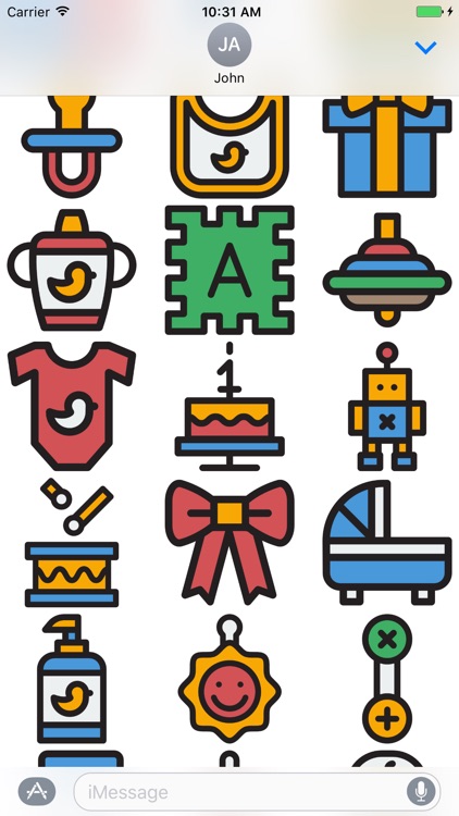 Baby Stickers - Great Emoji 's for Parents screenshot-3