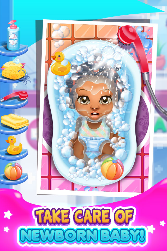 Mommys New Baby Doctor Salon - Little Hospital Spa and Surgery Simulator Games