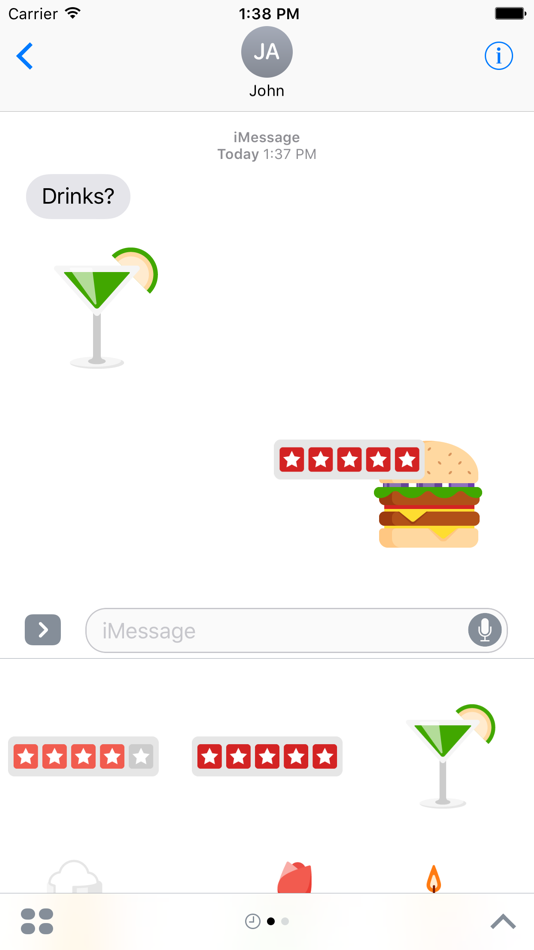 Yelp Stickers - 1.0 - (iOS)