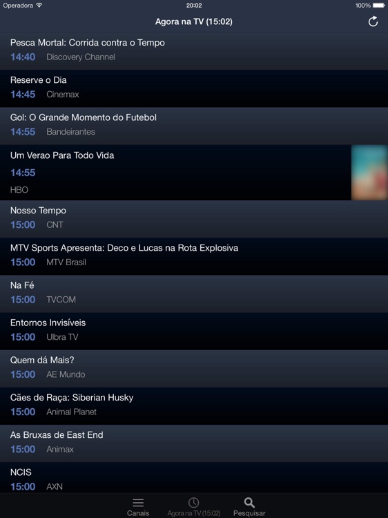 Televisão do Brasil para iPad