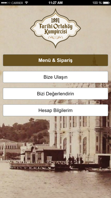 Screenshot #1 pour Tarihi Ortaköy Kumpircisi