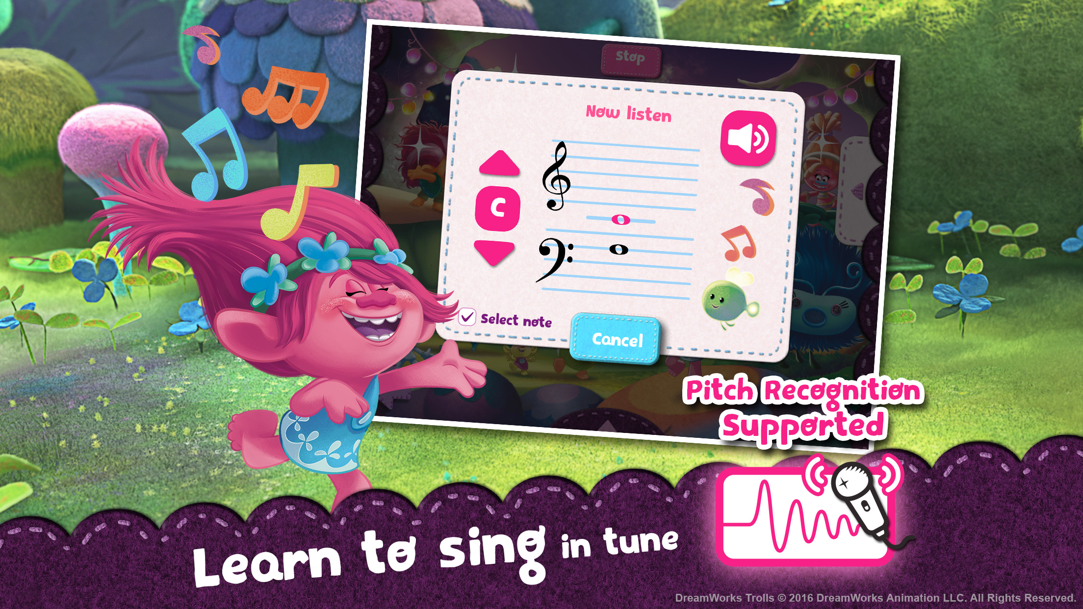 Trolls: Poppy's Party - Read and Sing-Along Book screenshot 4