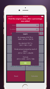 Percentage Calculator Free screenshot