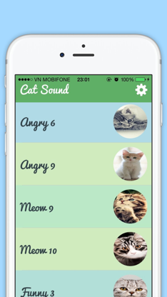 Funny Cat Sounds - Cat Music, Meow Sounds, Kitten Sounds, Angry Cat sounds screenshot 2