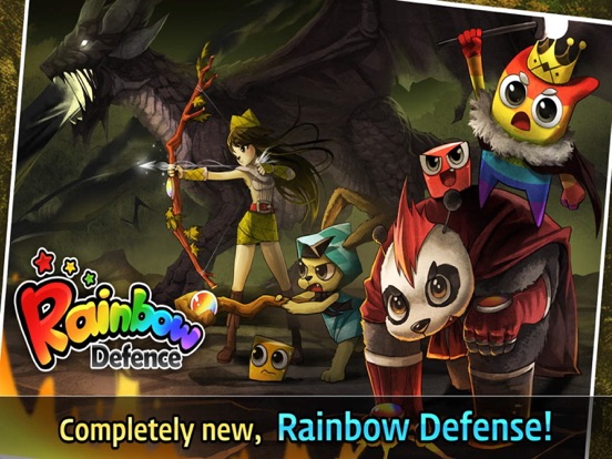 Screenshot #4 pour Rainbow Defence