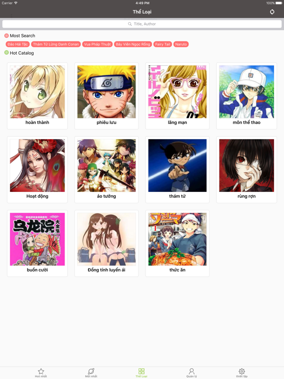 Free Manga (Vietnam) iPad screenshot 3