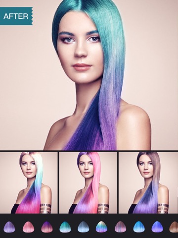 Hair Dye-Wig Color Changer,Splash Filters Effectsのおすすめ画像2