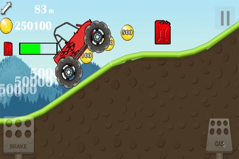 Monster Truck Climb - Free Car Racing Games screenshot 4