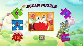 Game screenshot Cat Jigsaw Puzzles for Toddlers Kids Learning Game mod apk