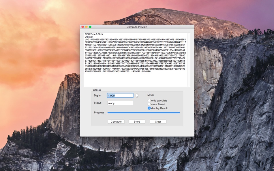 Compute PI (macOS) 由: Thomas Bodlien Compute PI (macOS) 由: Thomas Bodlien