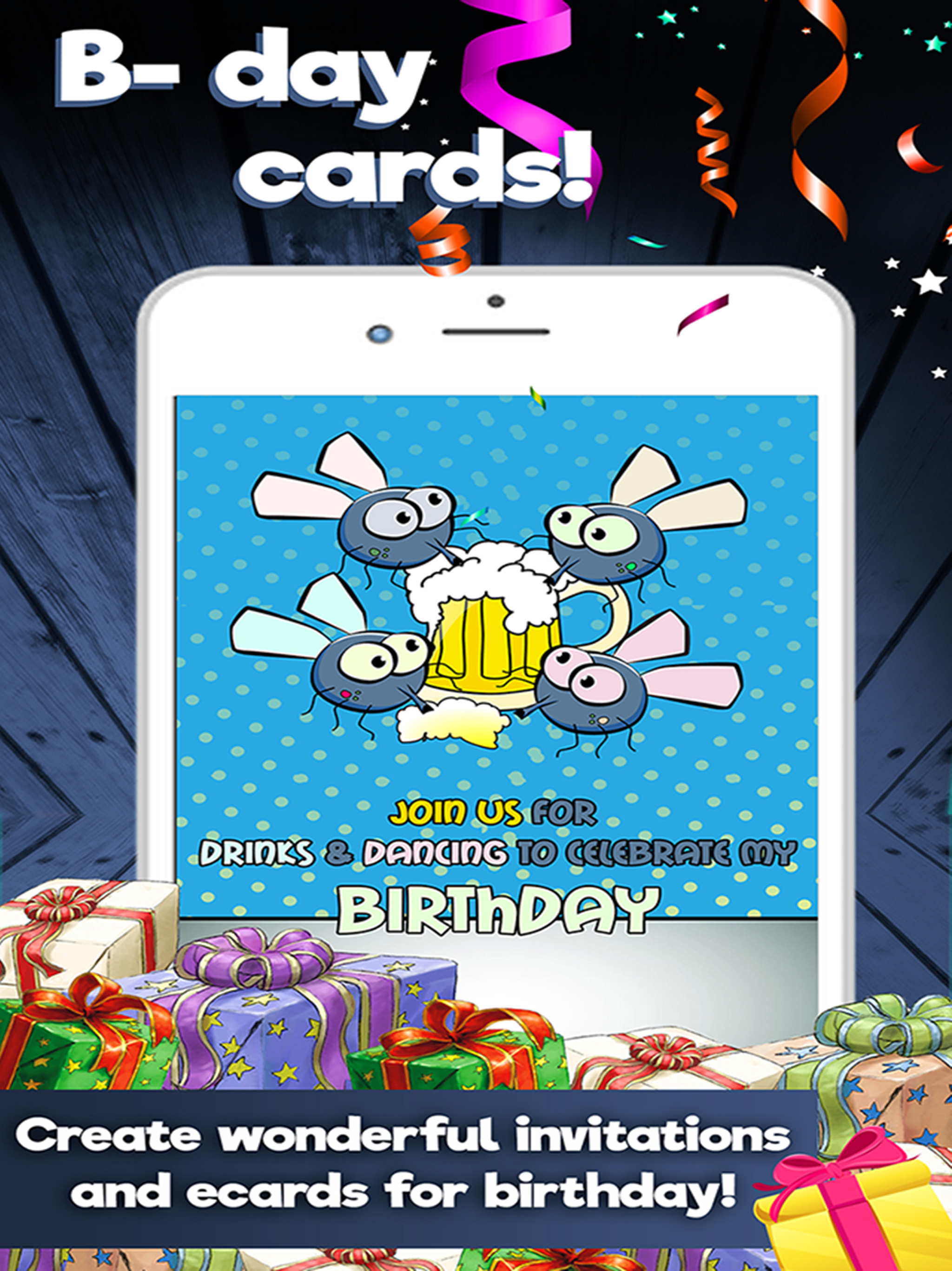 Happy Birthday Cards Maker – Create Best Free eCards and Invitation.s screenshot 8