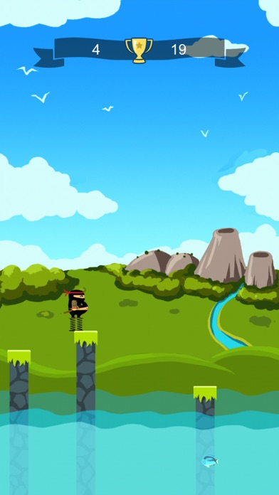 Spring Ninja Hero vs River screenshot 2