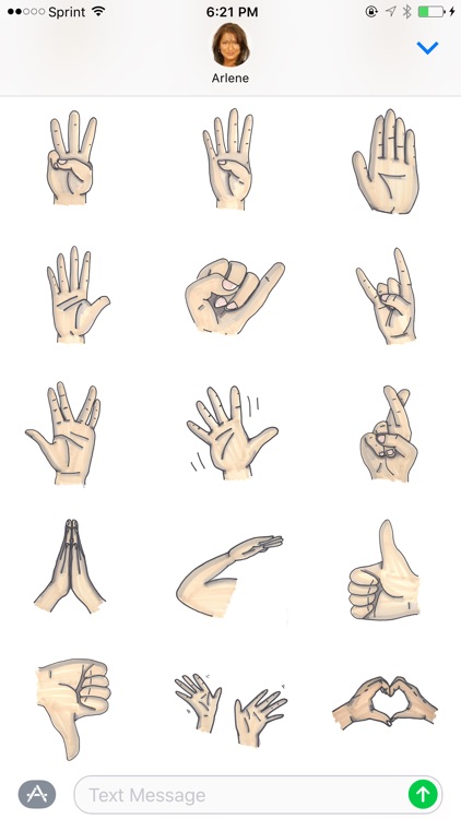 Hand Gestures - Beautifully drawn signs & signals